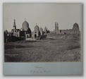 (27*34,5cm, signed: No. 22. Tombeaux des Califs au Caire - Vue Generale. - P. Sebah. Phot.) Cairo - Die Gräber der Kalifen